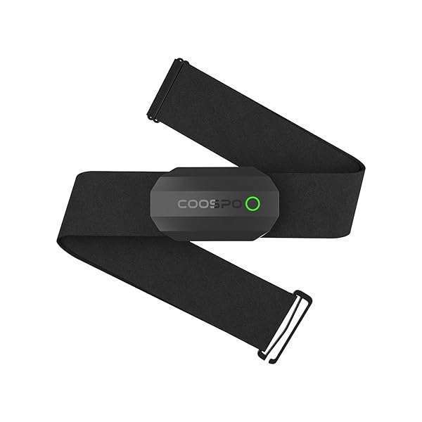 CooSpo COOSPO H808S Bluetooth Heart Rate Monitor: Waterproof Chest Strap for Running, Cycling & Gym