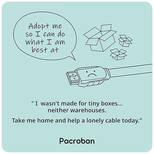 Pacroban 8K HDMI ARC/eARC Cable for Soundbar 6.6FT/2M HDMI 2.1 Cable 48Gbps Ultra High Speed Cable in-Wall Safe, 4K 120Hz, Supports Dynamic HDR, HDCP, Dolby Atmos for Vizio Samsung Bose Sound Bars - View 10 of 10