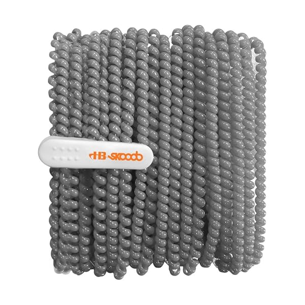 HamiltonBuhl Shop HamiltonBuhl Skooob Tangle-Free Earbud Covers in Anthracite Gray - Perfect for School & Travel! - View 3 of 4