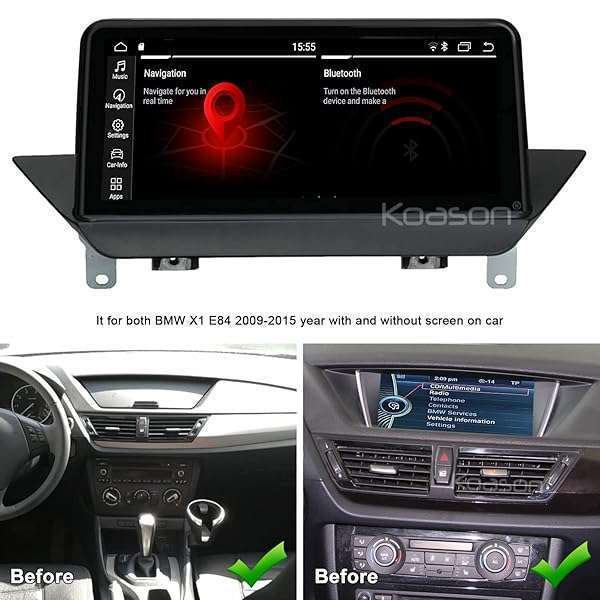 Koason "Upgrade BMW X1 E84 with KOASON 10.25" Car Stereo: Wireless CarPlay, Android Auto & GPS Navigation" - View 4 of 10