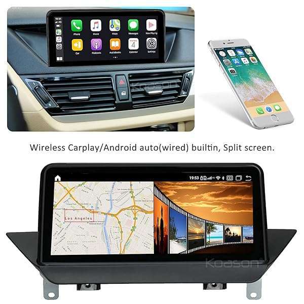 Koason "Upgrade BMW X1 E84 with KOASON 10.25" Car Stereo: Wireless CarPlay, Android Auto & GPS Navigation" - View 7 of 10