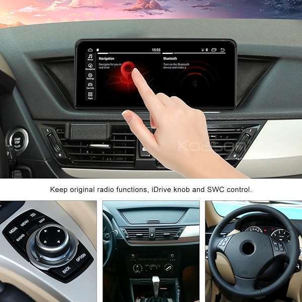 Koason "Upgrade BMW X1 E84 with KOASON 10.25" Car Stereo: Wireless CarPlay, Android Auto & GPS Navigation" - View 10 of 10