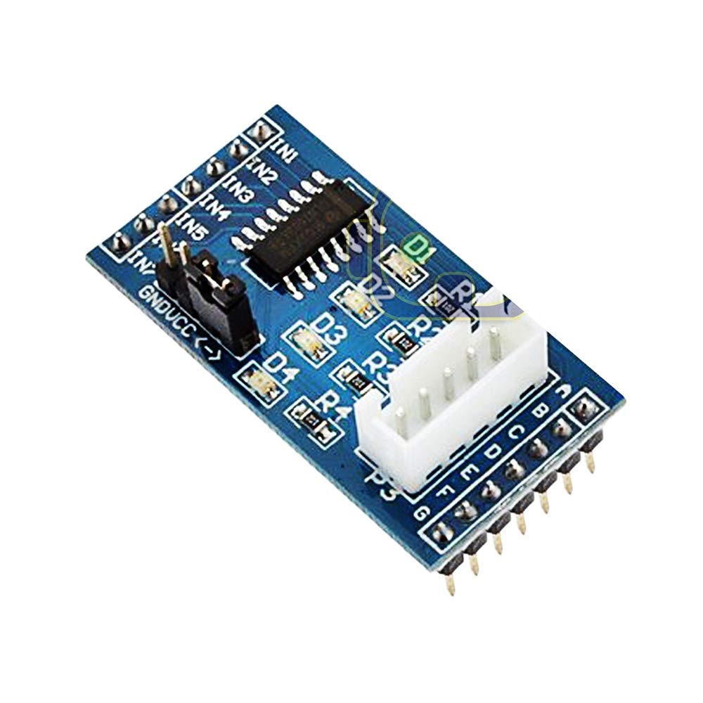 DEVMO DEVMO 2set 28BYJ-48 Geared Stepper Motor DC 5V ULN2003 Driver Module Compatible with Arduino - View 3 of 4