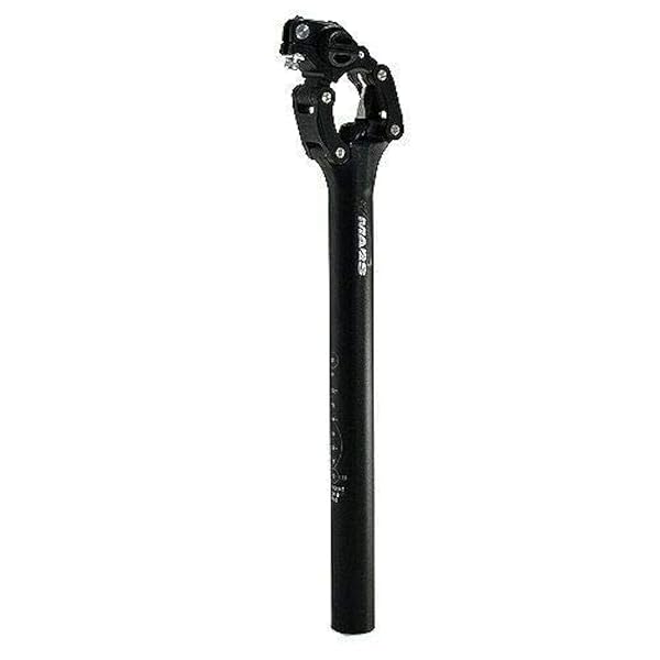 TMARS Tmars SD-475 Suspension Seat Post 31.6x400mm - Paralleogram System, Black | ST1744 for Ultimate Comfort