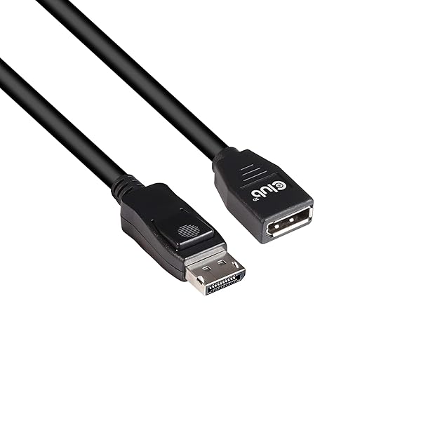 Club 3D Club 3D CAC-1022 DisplayPort 1.4 HBR3 8K60Hz & 4K144Hz Extension Cable 2m - High-Performance M/F Connection