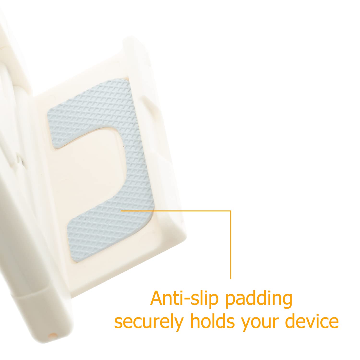 TFY TFY Adjustable Tablet Wall Mount for 2.7-3.9 Inch and 4.2-7.4 Inch Devices in White - View 9 of 9