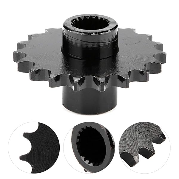 Aramox Aramox 19 Tooth Front Sprocket for GY6 ATV & Go-Kart - 428 Chain Gear Wheel for Taotao Quad - View 4 of 9