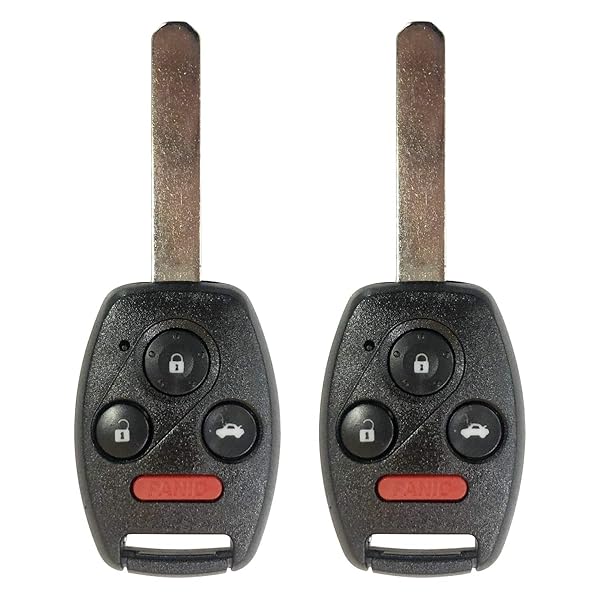 Auto Key Max New Car Key Fob for 2008-2012 Honda Accord Keyless Entry Remote by AUTOKEYMAX Pair FCC ID KR55WK49308 - View 2 of 4