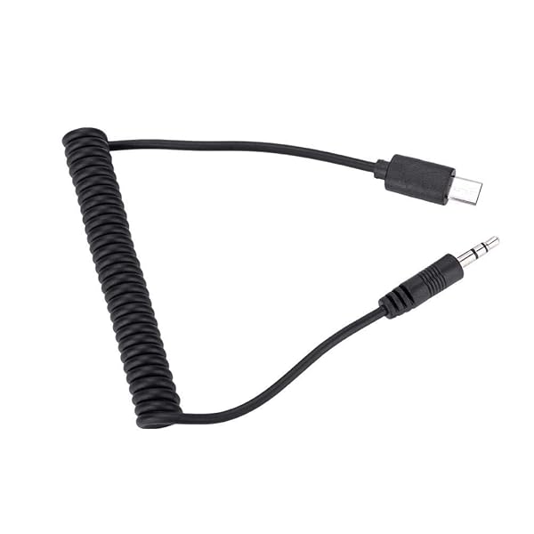 VBESTLIFE VPR1 3.5mm/2.5mm Shutter Release Cable for Sony Cameras RX1, RX10, A7 Series & More - Black - View 4 of 10