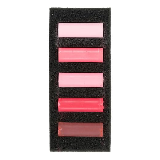 Rembrandt Rembrandt Soft Pastel Micro Set: 5-Piece Warm Reds Half Sticks for Artists - View 5 of 5
