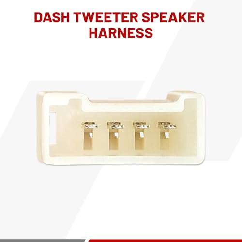 RED WOLF RED WOLF Dash Tweeter Speaker Wiring Harness for 2008-2022 Toyota RAV4, Camry, 4Runner & Subaru Forester - Easy Factory Replacement - View 8 of 9