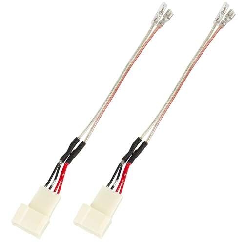 RED WOLF RED WOLF Dash Tweeter Speaker Wiring Harness for 2008-2022 Toyota RAV4, Camry, 4Runner & Subaru Forester - Easy Factory Replacement