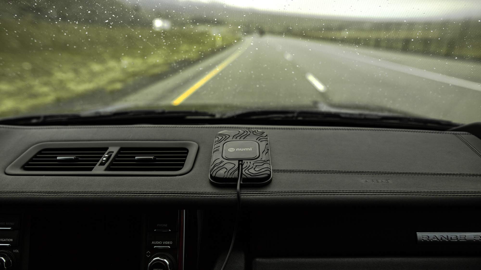 10W Fast Charge Wireless Charging Grip Pad Plus Car Charger and Phone Holder for All Dashboards Black - View 6 of 7