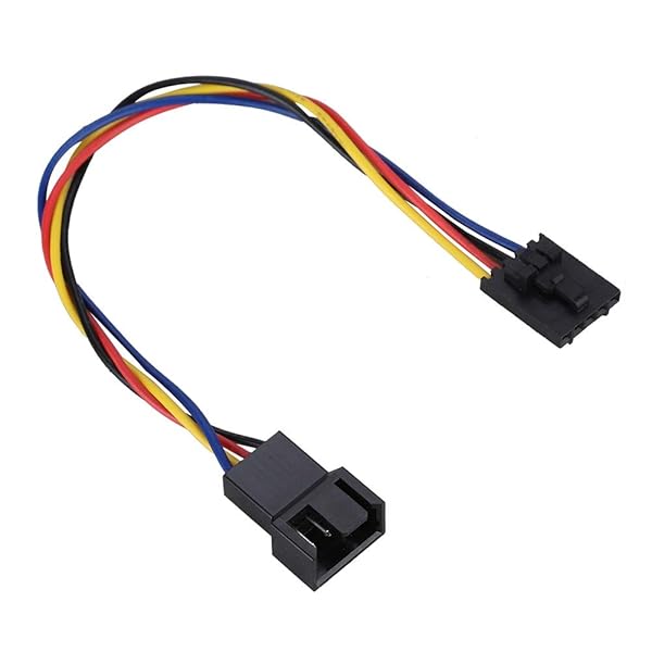 FOSA 5Pcs 5Pin to 4Pin Adapter Cable for DELL Fans Connector Extension Cord