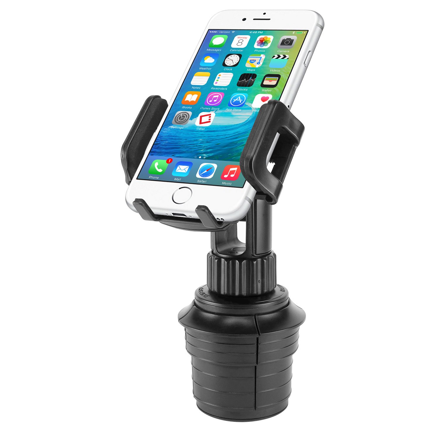 Cellet Cup Holder Phone Mount Hands Free Cradle for All Smartphones and iPhone 13 Pro Max Mini Short Neck - View 4 of 9