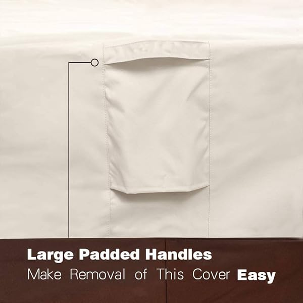 Vailge Vailge Waterproof Patio Furniture Cover - Durable Outdoor Table & Chair Protection in Beige & Brown - View 6 of 9