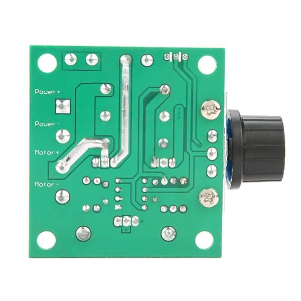 Vikye 12V-40V 10A PWM DC Motor Speed Controller - Stepless Variable Control Module - View 9 of 10