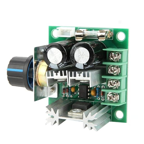 Vikye 12V-40V 10A PWM DC Motor Speed Controller - Stepless Variable Control Module - View 10 of 10