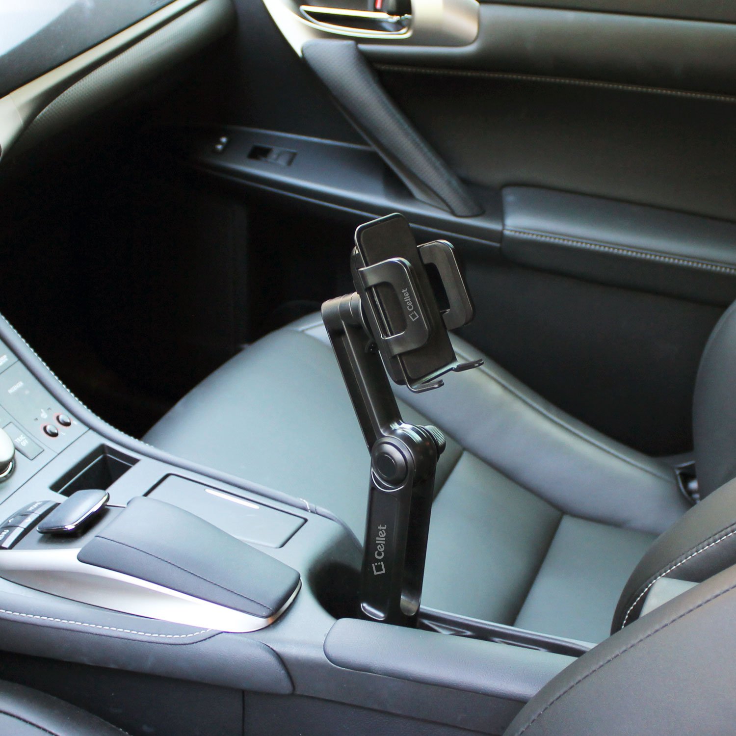 Cellet Universal Smartphone 360 Adjustable Cup Holder Mount for iPhone and Galaxy Devices Hands Free Automobile Cradle with 13in Neck - View 2 of 8