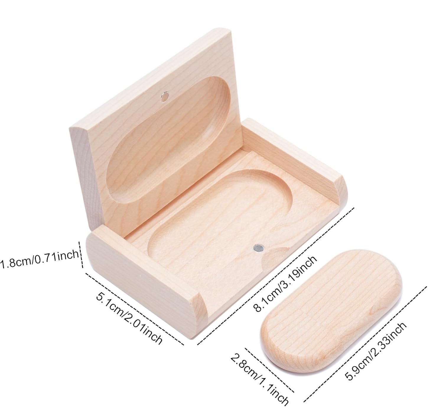 10PCS Maple Wood USB Flash Drive 16GB with Wooden Box High Speed 3.0 Storage Solution - View 2 of 5