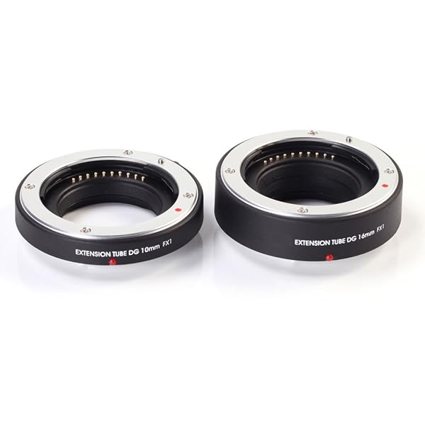 FOTGA Fotga 10mm+16mm Autofocus Macro Extension Tube Set for FujiFilm X Mount Cameras - View 4 of 7
