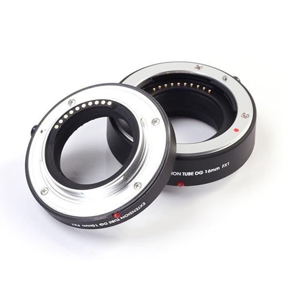FOTGA Fotga 10mm+16mm Autofocus Macro Extension Tube Set for FujiFilm X Mount Cameras - View 5 of 7