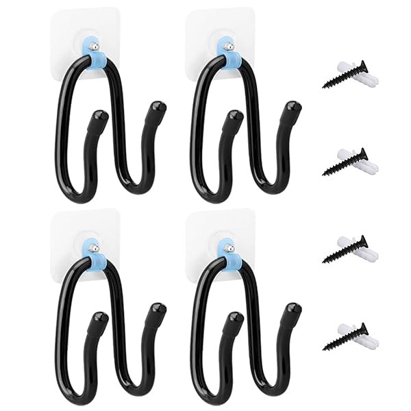 Linkidea Linkidea 2nd Game Controller Wall Mount & Headphone Holder - Adjustable Adhesive Hanger for Xbox, PS4, Switch (4 Pack)