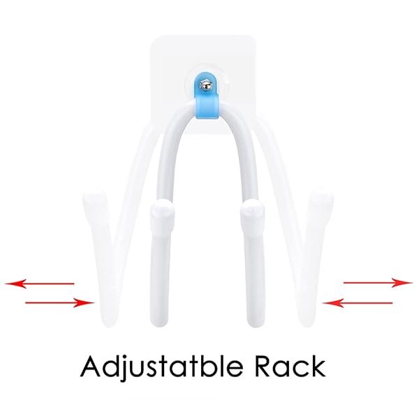 Linkidea Linkidea Wall Mount Holder for PS4/PS5/Xbox/Switch - Adjustable Controller & Headphone Hook (4 Pack, White) - View 3 of 7