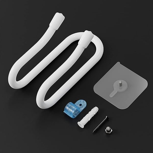 Linkidea Linkidea Wall Mount Holder for PS4/PS5/Xbox/Switch - Adjustable Controller & Headphone Hook (4 Pack, White) - View 7 of 7