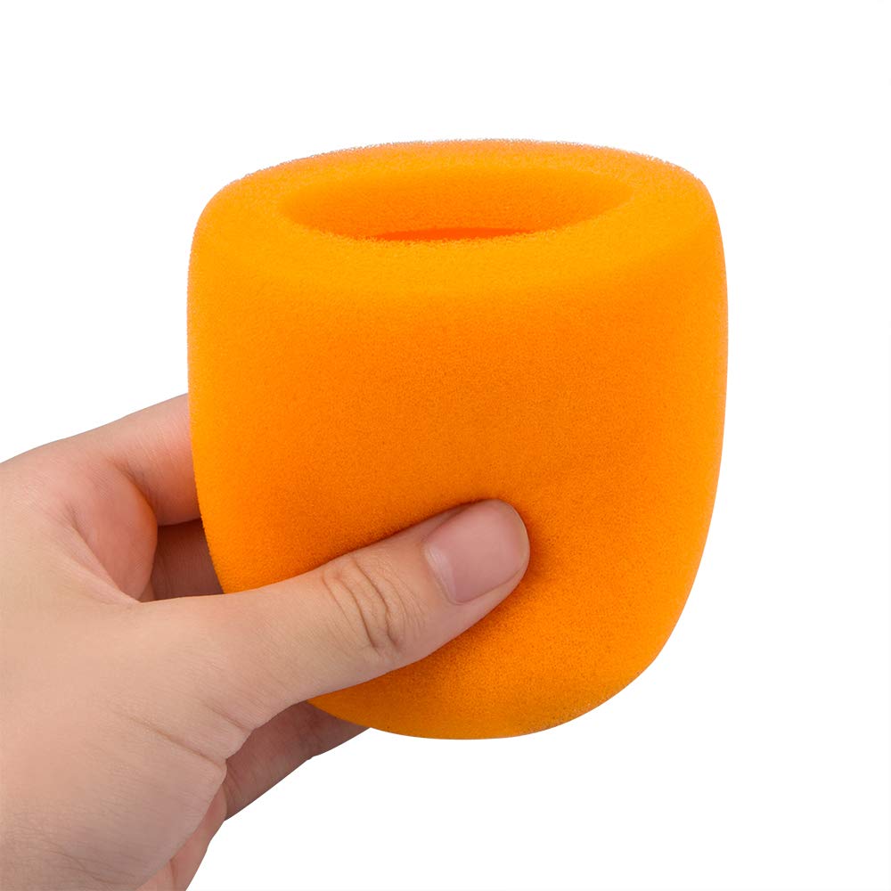 findTop Shakeproof Anti-Rolling Wireless Handheld Microphone Protection Silicone Ring and Accessories Set for KTV Device Assorted Colors 5 PCS - View 3 of 9