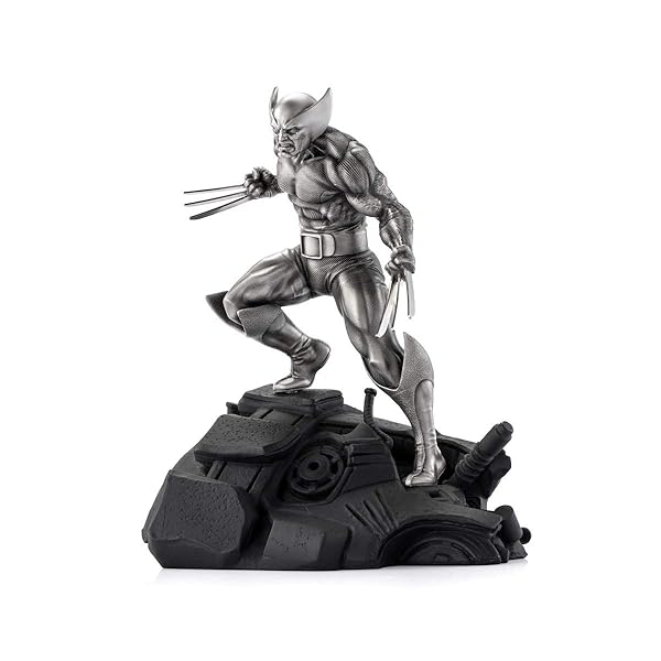 Royal Selangor Royal Selangor Hand Finished Marvel Collection Limited Edition Wolverine Victorious Statue Gift for Collectors - View 5 of 8
