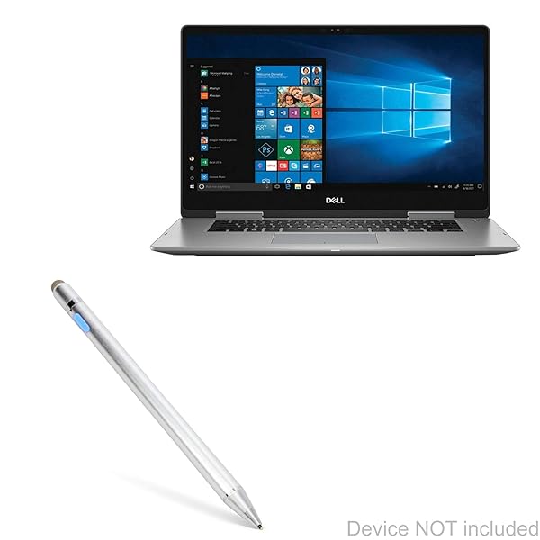 BoxWave BoxWave Stylus Pen for Dell Inspiron 15 7000 2-in-1 Ultra Fine Tip Electronic Stylus Metallic Silver - View 3 of 11