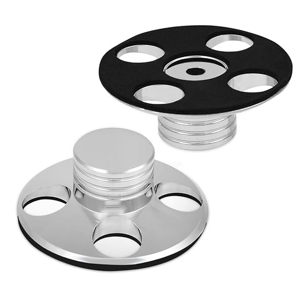 Pomya Professional Metal Disc Stabilizer for Record Players and Turntables Audio Weight Clamp - View 5 of 9