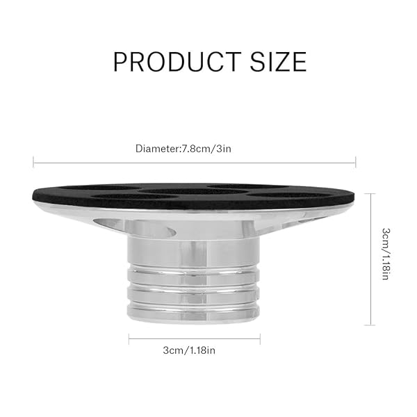 Pomya Professional Metal Disc Stabilizer for Record Players and Turntables Audio Weight Clamp - View 6 of 9