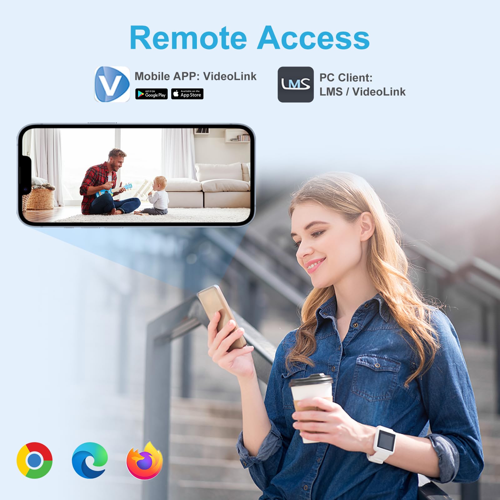 Anpviz Anpviz 5MP Bullet POE IP Camera: 24/7 Security, Night Vision, Audio & Motion Detection - View 4 of 9