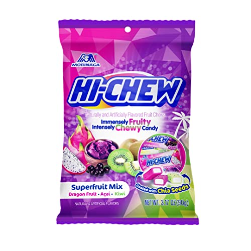 HI-CHEW HI-CHEW Superfruit Mix - Gluten-Free Candy with Natural & Artificial Flavors | 3.17 oz, 6 Pieces - View 2 of 8