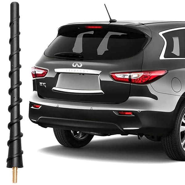KSaAuto Upgrade Your Infiniti: KSaAuto 7-Inch Short Antenna for EX35, FX35, QX70 & More (2003-2017) - Enhanced AM/FM Reception