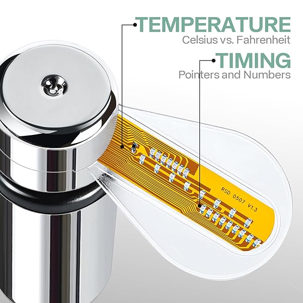 BREIS BREIS USB Clock Fan: Real-Time Clock & Temperature Display - Silver, 1 Year Warranty - View 5 of 7