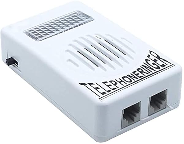 Sscon Sscon Telephone Ringer Amplifier Socket Loud Speaker for Landline Phone 1 Pack Enhance Your Home Communication