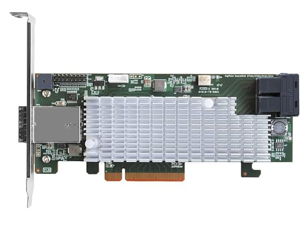 HighPoint Highpoint RocketRAID 3742A 8 Internal 8 External Channels 12GBPS PCIe 3.0 X8 SAS SATA RAID Controller - View 2 of 5