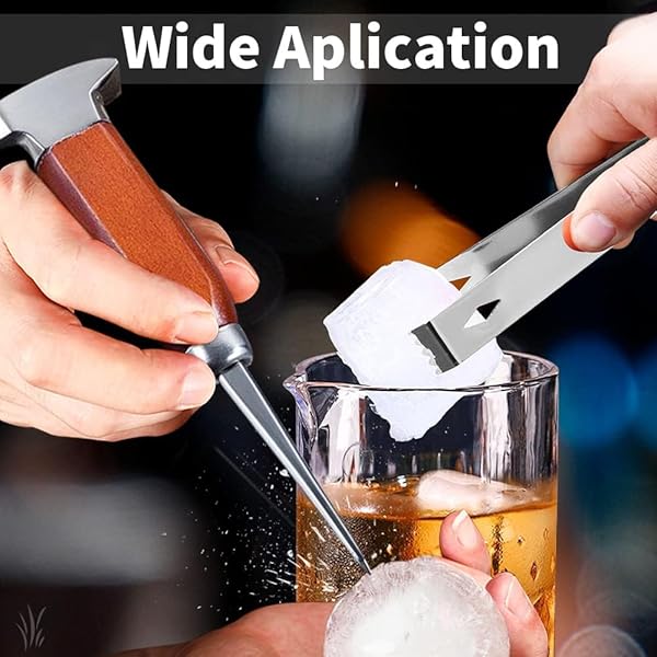 SuproBarware 7-Inch Stainless Steel Ice Pick & Crusher - Japanese Style Chipper for Bars & Home Use - View 4 of 8