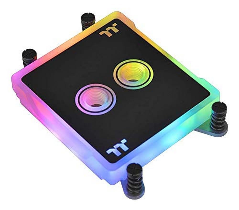 Thermaltake Pacific W6 RGB Water Block for AMD Ryzen Threadripper TR4 - 16.8M Colors, Alexa & Razer Chroma Sync