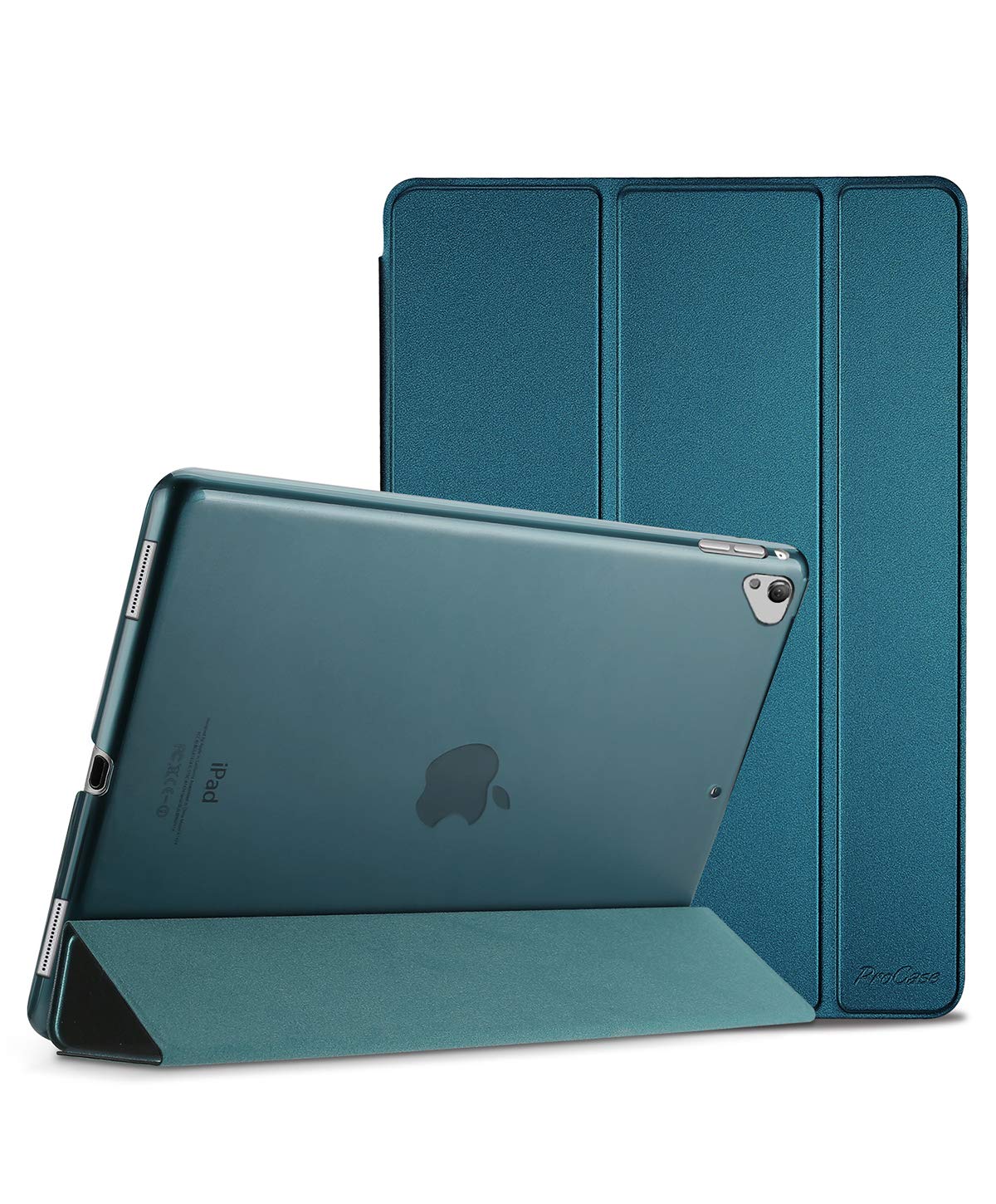 ProCase Smart Case for iPad Pro 12.9 1st and 2nd Gen Stand Cover Auto Sleep Wake Teal Color