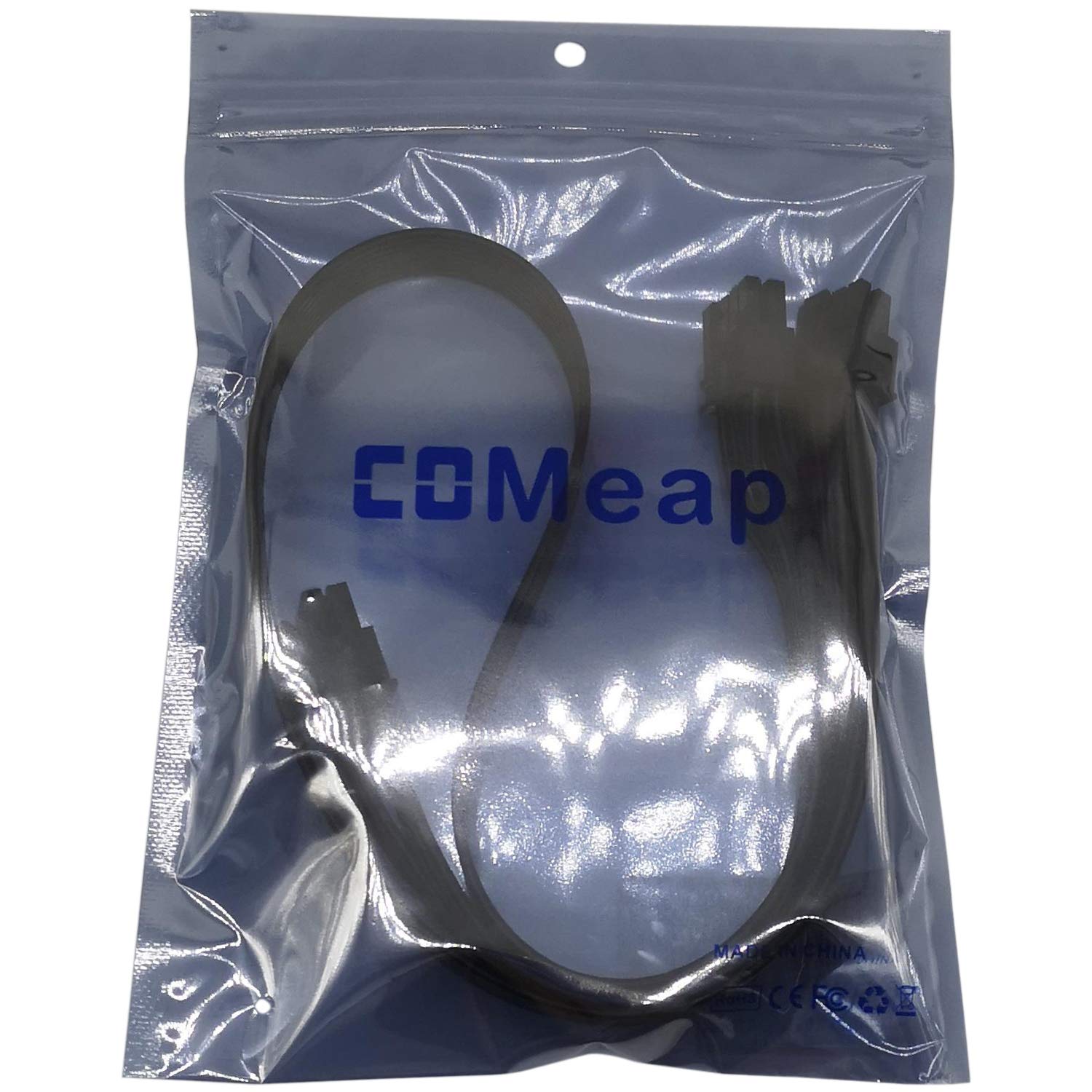 COMeap COMeap PCIe Cable for Seasonic PSUs - 8 Pin Male to Dual 8 Pin Splitter (25in + 9in) Power Adapter - View 5 of 6