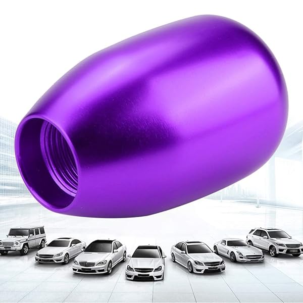 Acouto Acouto 5 Speed Manual Gear Shift Knob Metal Shifter Lever with 3 Adapters for 8mm 10mm 12mm Cars - View 6 of 9