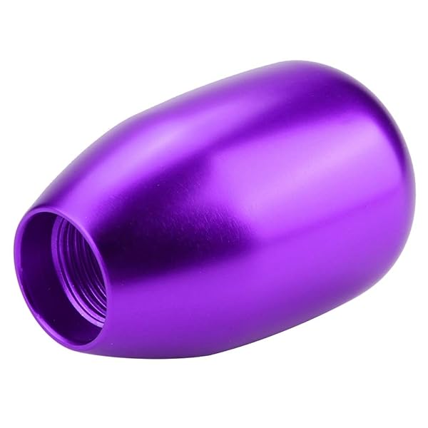 Acouto Acouto 5 Speed Manual Gear Shift Knob Metal Shifter Lever with 3 Adapters for 8mm 10mm 12mm Cars - View 9 of 9