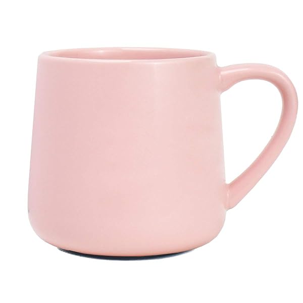 Bosmarlin Bosmarlin Large Pink Ceramic Coffee Mug 18 oz Dishwasher and Microwave Safe Ideal for Office and Home Use