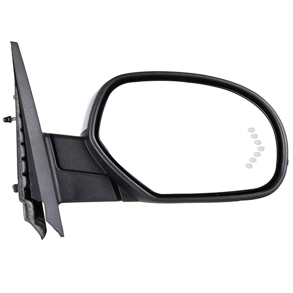 SCITOO SCITOO Power Folding Heated Turn Signal Mirror for 2007-2013 Chevy Silverado & GMC Sierra - Chrome & Black Options