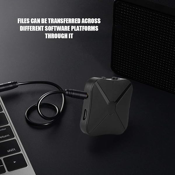ASHATA ASHATA Bluetooth Transmitter Receiver KN319 Bluetooth 4.2 Stereo Audio Adapter for Car and Home Speakers - View 6 of 9