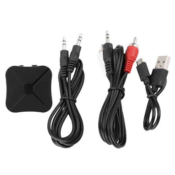 ASHATA ASHATA Bluetooth Transmitter Receiver KN319 Bluetooth 4.2 Stereo Audio Adapter for Car and Home Speakers - View 9 of 9